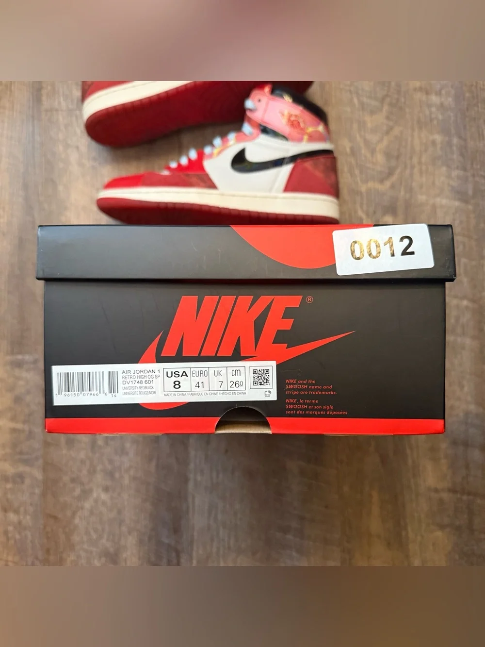Marvel x Nike Air Jordan 1 Retro High OG SpiderMan Next Chapter